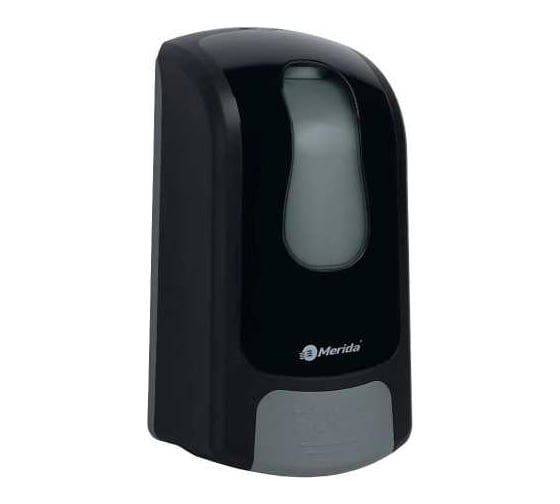 Изображение товара Дозатор наливной пены MERIDA ONE 1000 мл, ABS-пластик, черный DEC205
