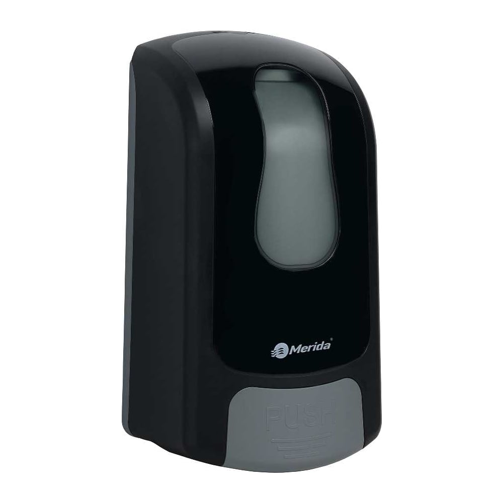 Изображение товара Дозатор наливной под спрей MERIDA ONE  пластиковый, механический, наливной, черный, 1 л DEC403