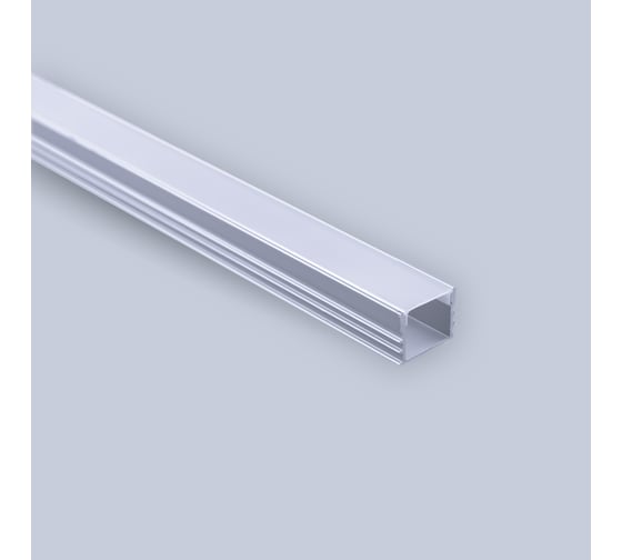 Изображение товара Накладной алюминиевый профиль ELEGANZ 16x12 мм с рассеивателем, м 25090