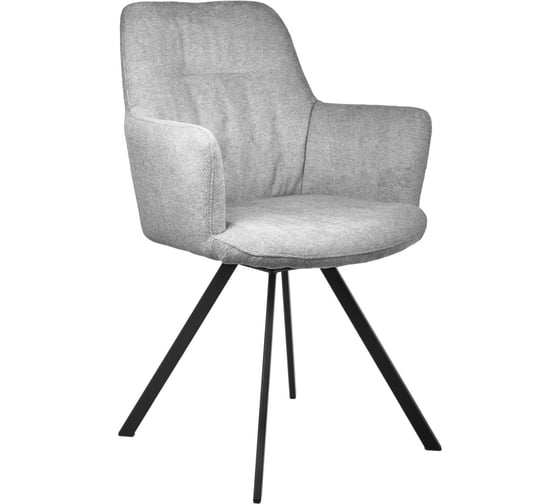 Изображение товара Стул Grant серый шенилл на поворотном механизме BRADEX FR 1003