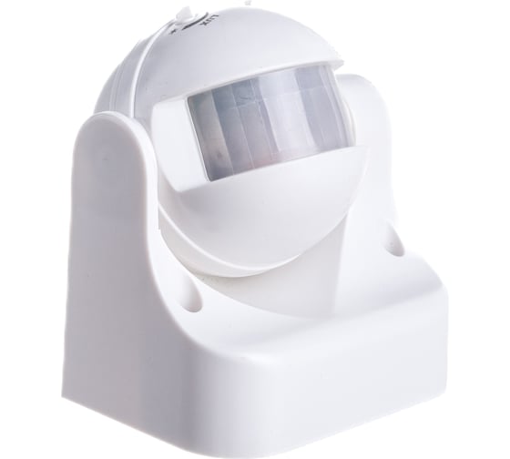 Изображение товара Датчик движения и освещенности FERON 1200w, 180°, 12м, IP44, белый Feron 22021