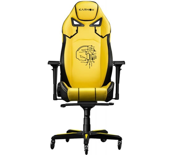 Изображение товара Игровое кресло Karnox Премиум GLADIATOR Cybot Edition, желтый KX800904-CY