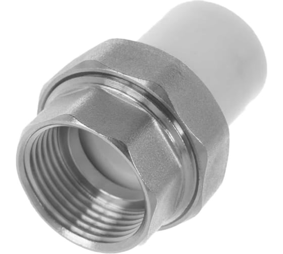 Изображение товара Комбинированная муфта РОСТерм разъемное соединение, ПП D25x1 ВР coupcombsplPPR25-1in