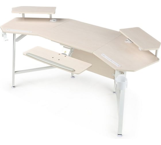 Изображение товара Стол для компьютера Eureka с подставкой под клавиатуру ERK-AED-E70MW