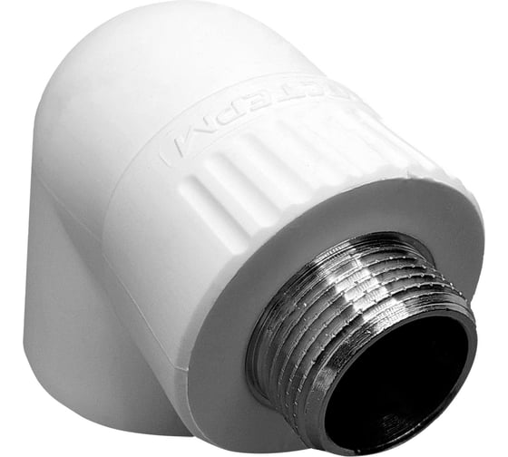 Изображение товара Комбинированный угольник РОСТерм 32 мм х 3/4" НР полипропилен angcombPPR32-3/4out