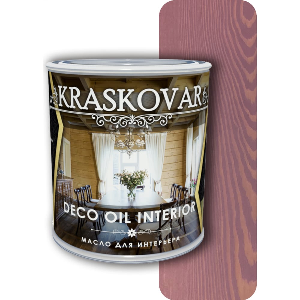 Масло для интерьера Kraskovar льняное масло dial export 500 мл