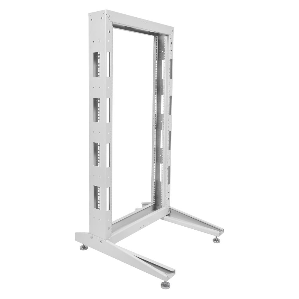 Изображение товара Открытая стойка ЦМО 19 42U, универсальная, металл, серый, 475 мм глубины