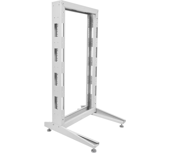 Изображение товара Открытая стойка ЦМО 19, универсальная, 42U, глубина 475 мм, однорамная, серый СТК-42