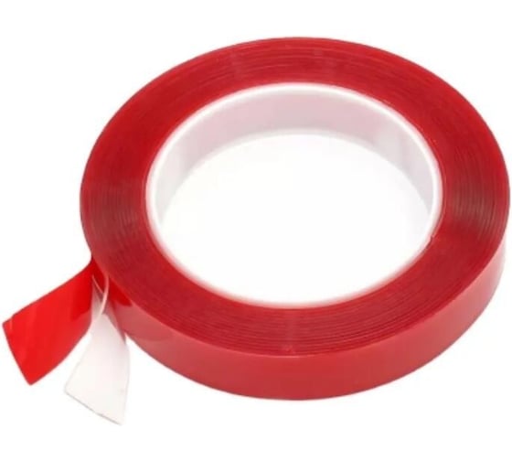 Изображение товара Двусторонняя акриловая прозрачная клейкая лента HLT 9x5 (в уп. 30 шт.) 084-17-010