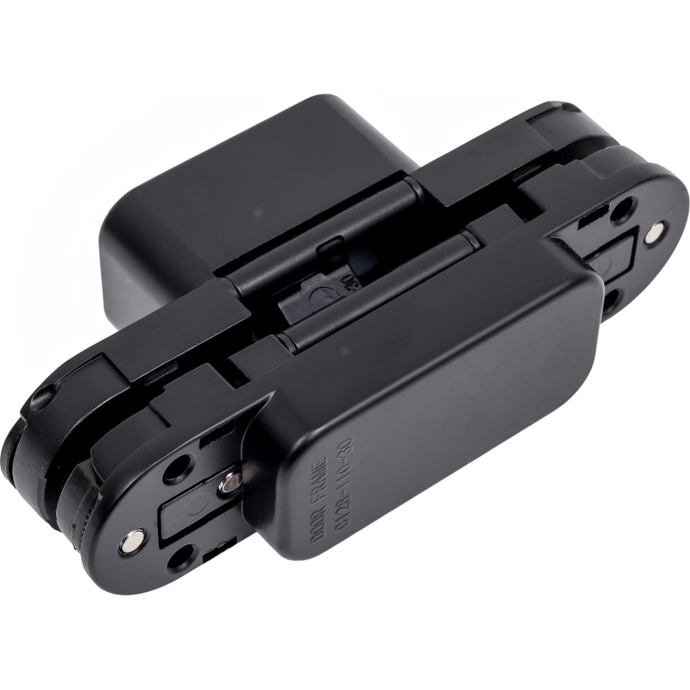 Изображение товара Петля универсальная скрытого монтажа ARCHIE 3D 110x70 черный матовый