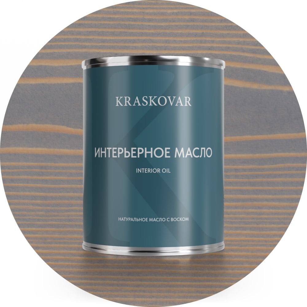 Изображение товара Масло для интерьера Kraskovar Deco Oil Interior 0.75 л туманный лес