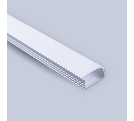 Изображение товара Накладной алюминиевый профиль ELEGANZ 28x12 мм с рассеивателем, м 25091