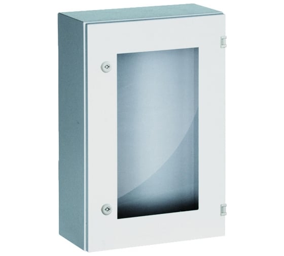Изображение товара Шкаф компактный распределительный с обзорной дверью Провенто 1000x600x300, IP66, RAL7035 MEV 100.60.30