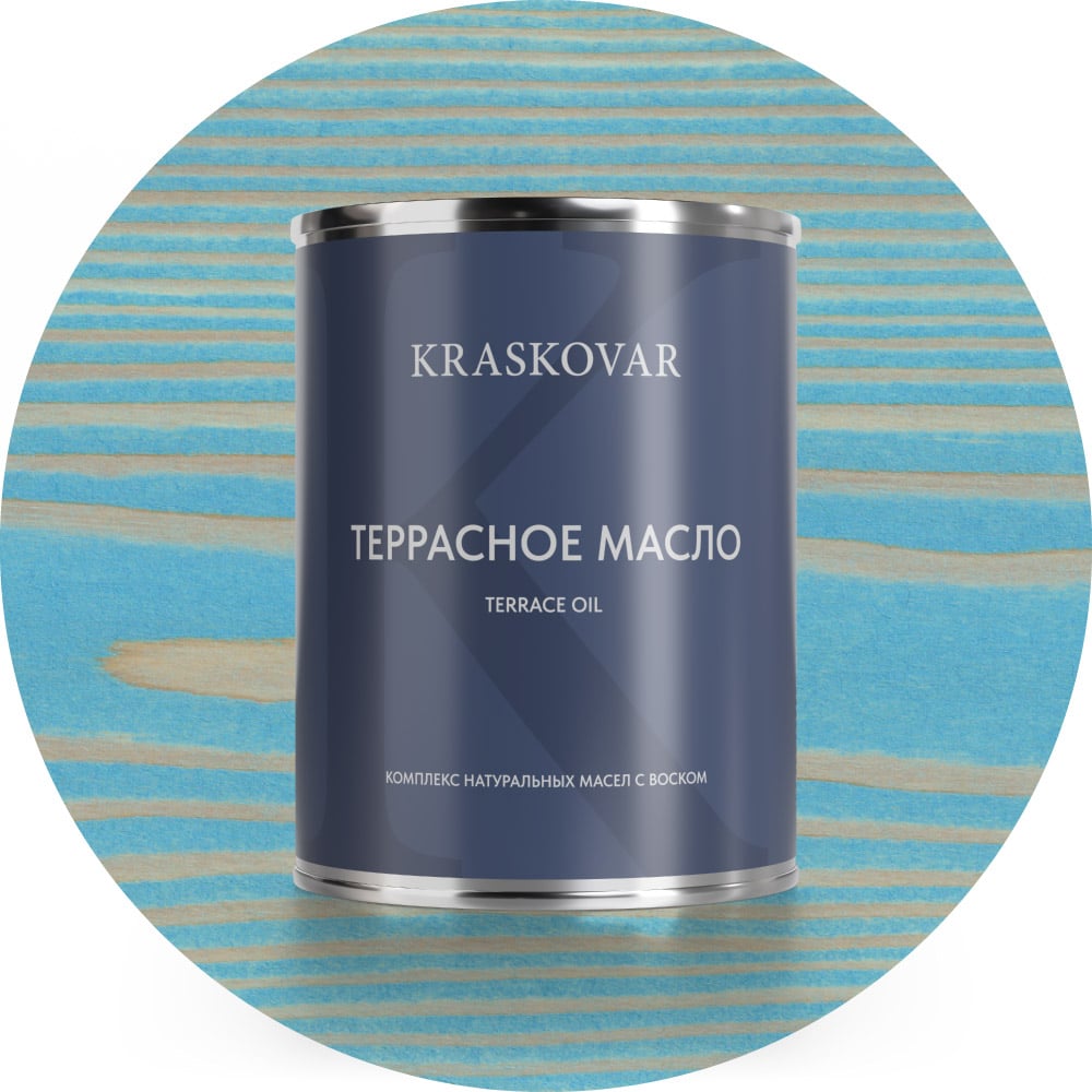 Изображение товара Масло террасное Kraskovar Волна 0,75л 1283