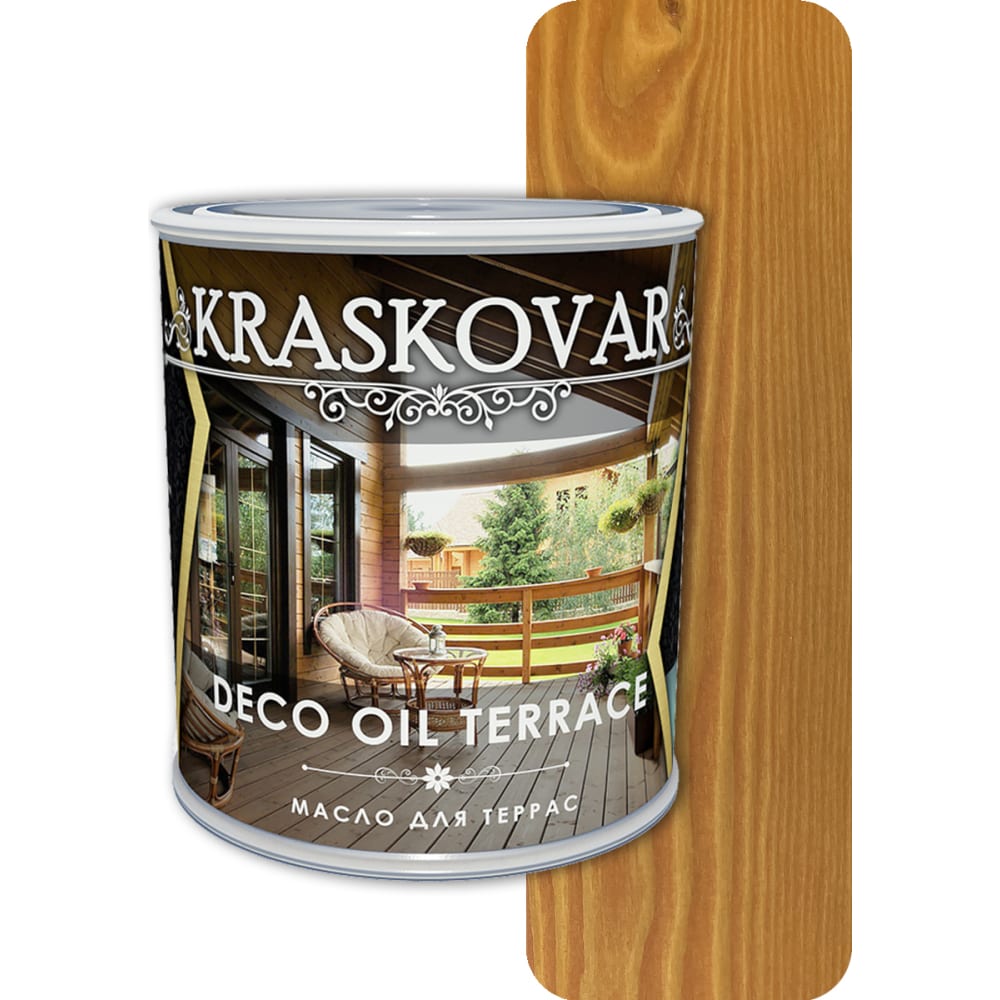 Масло для террас Kraskovar - 1276