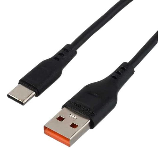 Изображение товара Кабель GoPower GP01T-2M USB (m)-Type-C (m) 2.0м 2.1A черный 00-00022775