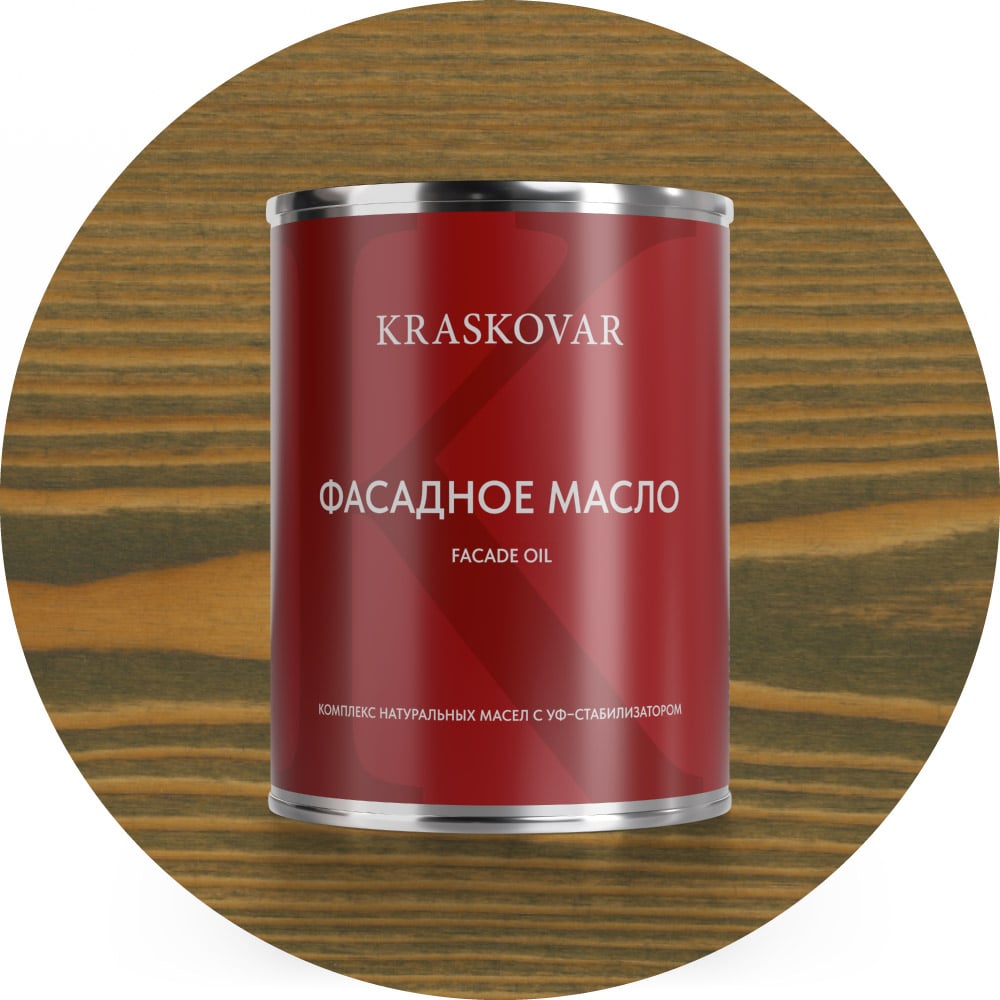 Масло фасадное Kraskovar Бамбук 0,75л 1295