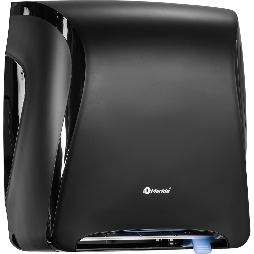 Изображение товара Диспенсер бумажных полотенец в рулонах Merida ONE пластиковый, автоматик, механический, черный CEC301