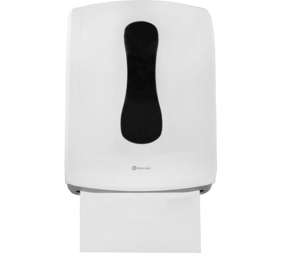 Изображение товара Диспенсер для бумажных полотенец Z сложения Merida ONE пластиковый, объем 2 пач., белый AEB101