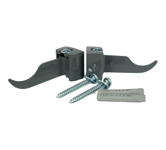 Изображение товара Угловой регулируемый кронштейн RIFAR 2 штуки, титан R.Ad.SA02