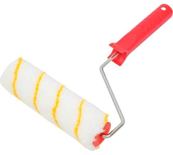 Изображение товара Малярный валик VIRTUS в сборе, полиакрил, 180мм, ворс-11 мм D-40мм 002212180