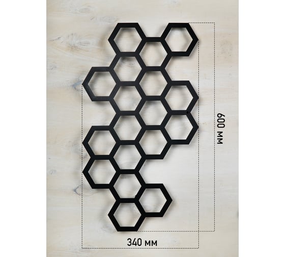 Изображение товара Настенный модуль для вьющихся растений СКП 600х340 мм, сталь 1.5 мм СД-047