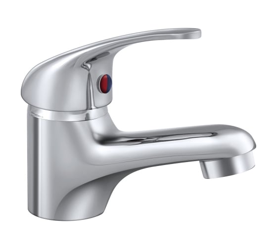 Изображение товара Смеситель для умывальника СЛАВЕН с литым изливом, одноручный СЛ-ОД-П10