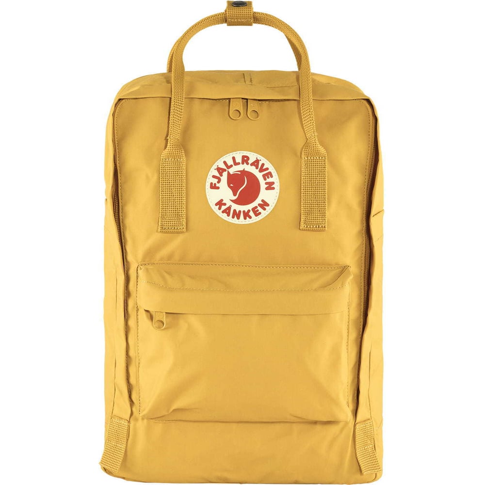 фото Рюкзак fjallraven kanken laptop 15", желтый, 28х16х40 см, 18 л, f27172-160