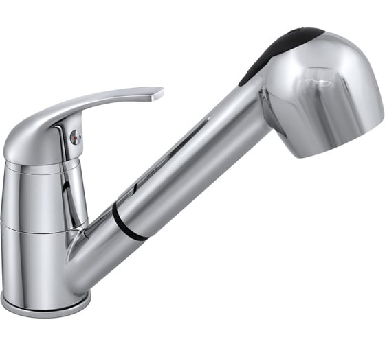 Изображение товара Смеситель для мойки СЛАВЕН с вытяжным изливом, одноручный СЛ-ОД-В23