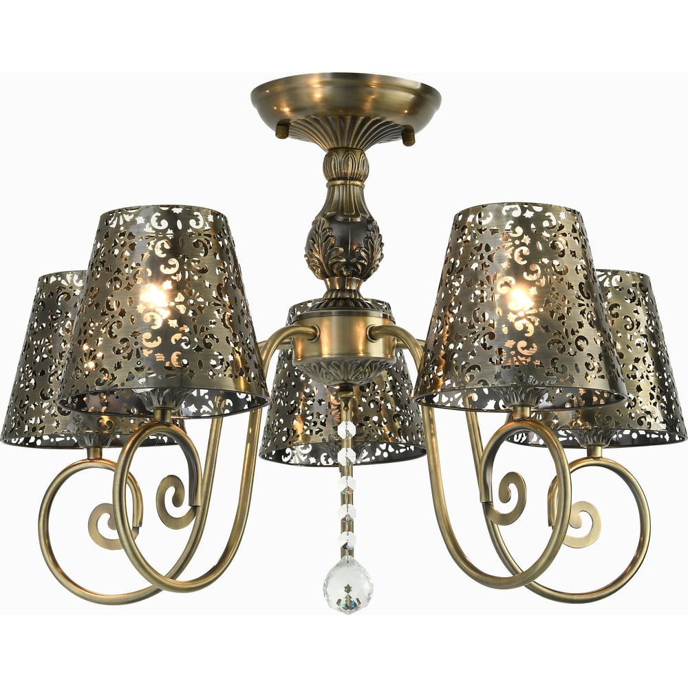 Изображение товара Потолочная люстра MyFar Luna MR1315-5C в стиле прованс