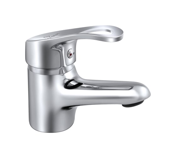 Изображение товара Смеситель для умывальника СЛАВЕН с литым изливом, одноручный СЛ-ОД-Б10