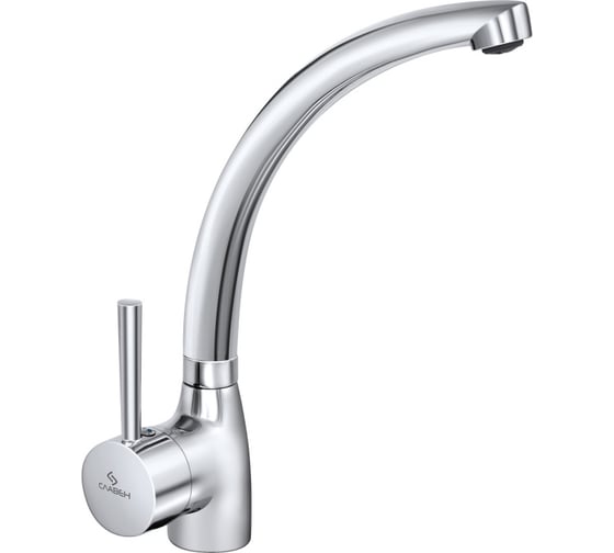 Изображение товара Смеситель для мойки СЛАВЕН с высоким изливом, одноручный СЛ-ОД-Д22