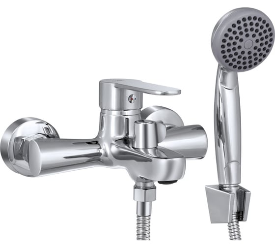 Изображение товара Смеситель для ванны СЛАВЕН с коротким литым изливом, одноручный СЛ-ОД-Ф30