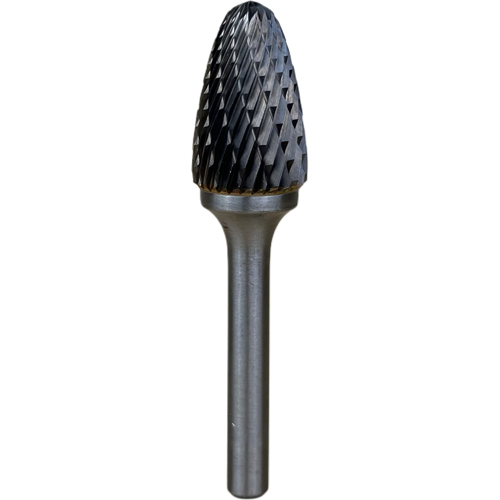 Изображение товара Твердосплавная бор-фреза со сферическим торцом F 16/6 Х-насечка, диаметр 16 мм
