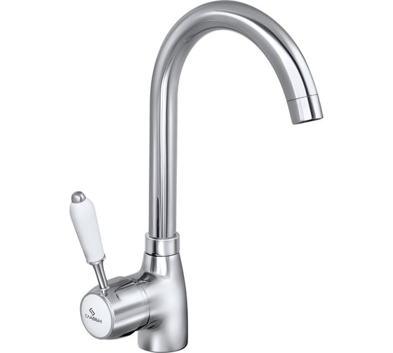 Изображение товара Смеситель для мойки СЛАВЕН с высоким изливом, одноручный СЛ-ОД-М22