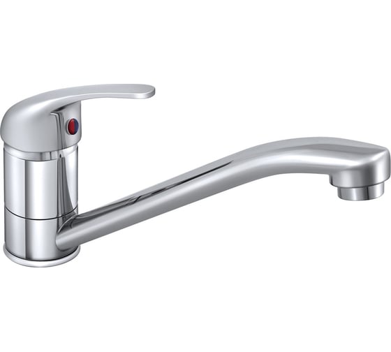 Изображение товара Смеситель для мойки СЛАВЕН с длинным изливом 250 мм, одноручный СЛ-ОД-П21