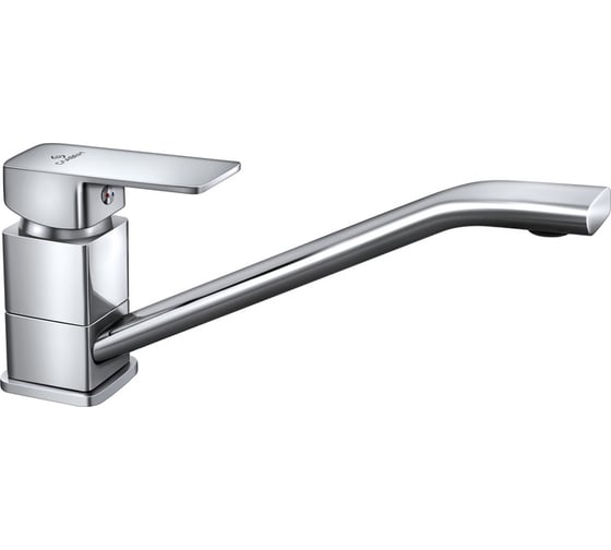 Изображение товара Смеситель для мойки СЛАВЕН с длинным изливом 250 мм, одноручный СЛ-ОД-Н21