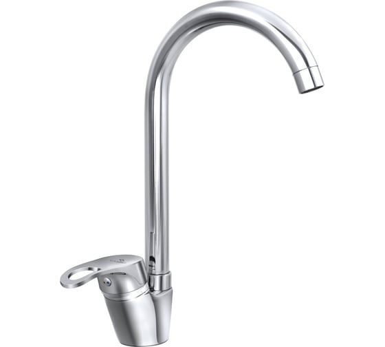 Изображение товара Смеситель для мойки СЛАВЕН с высоким изливом, одноручный СЛ-ОД-Б22