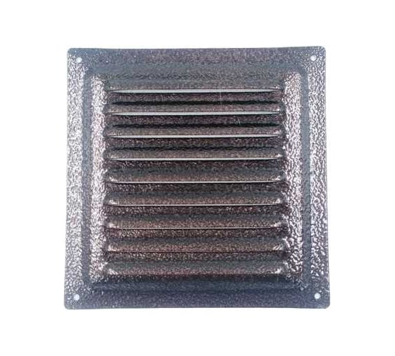 Изображение товара Решетка металлическая 250x250 медный антик ВИЕНТО РМ2525-медь