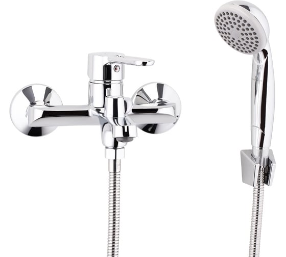 Изображение товара Смеситель для ванны СЛАВЕН с коротким литым изливом, переключатель поворот, одноручный СЛ-ОД-Т30