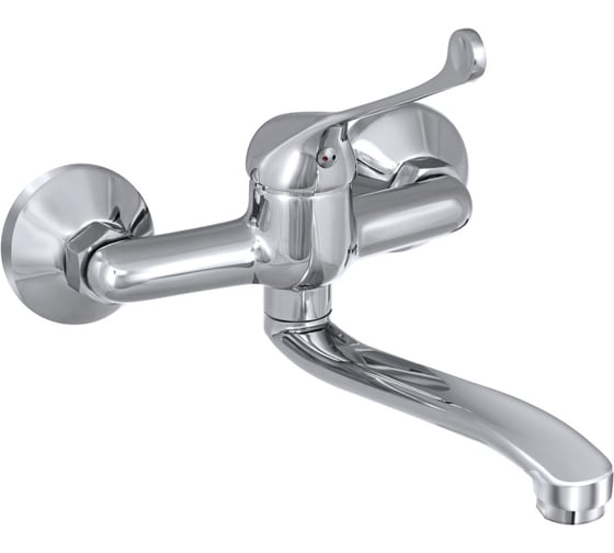 Изображение товара Настенный смеситель СЛАВЕН локтевой, одноручный СЛ-ОД-Х24