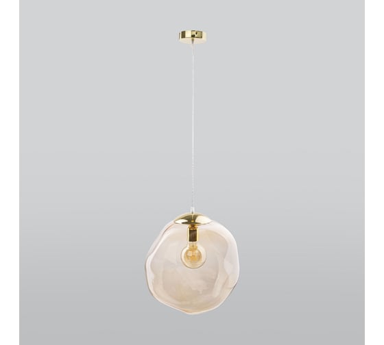 Изображение товара Подвесной светильник TK Lighting со стеклянным плафоном 4261 Sol золото a047796