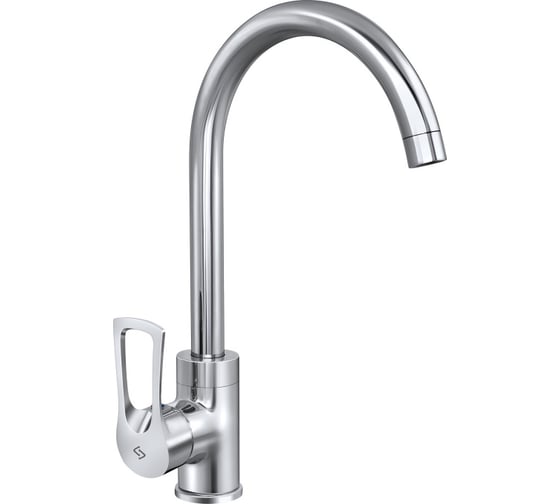 Изображение товара Смеситель для мойки СЛАВЕН с высоким изливом, одноручный СЛ-ОД-Ц22