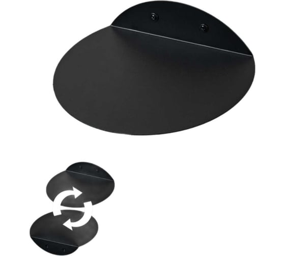 Изображение товара Кронштейн-полочка СКП 21х17 см, 2 шт ДДЦ-002Ч/2