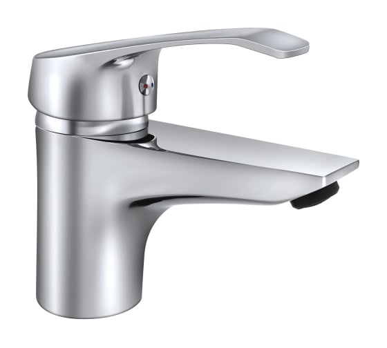 Изображение товара Смеситель для умывальника СЛАВЕН с литым изливом, одноручный СЛ-ОД-К10