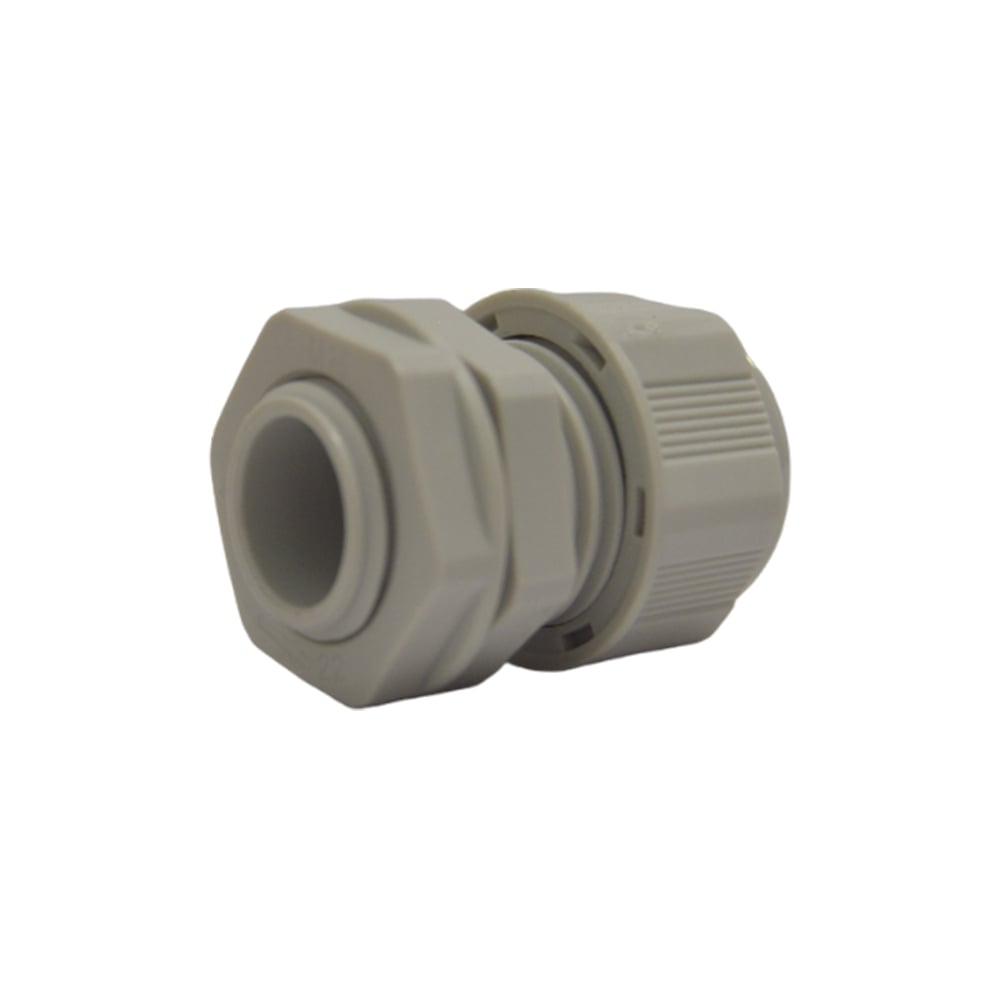 Изображение товара Кабель-ввод KLR KG-M16-10 полиамидный M16x1.5/5...9mm/Серый (упак=100шт) 0701006