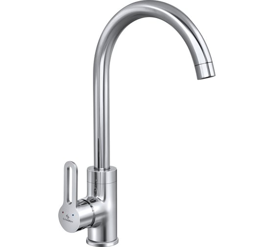 Изображение товара Смеситель для мойки СЛАВЕН с высоким изливом, одноручный СЛ-ОД-Т22