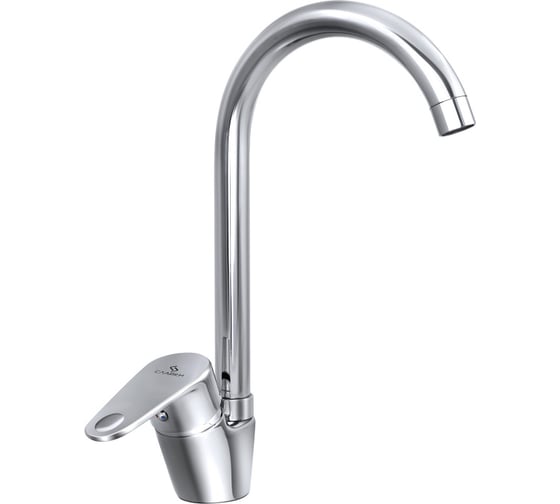 Изображение товара Смеситель для мойки СЛАВЕН с высоким изливом, одноручный СЛ-ОД-Л22