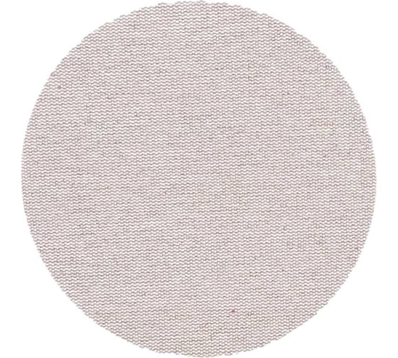 Изображение товара Круг шлифовальный на липучке сетчатый, дерево 150 мм, P180, 25 шт МАНКОР 150.P180.LSW25