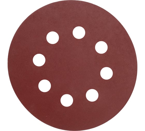 Изображение товара Круг шлифовальный на липучке, дерево/металл 125 мм, Р600, 25 шт МАНКОР 125.Р600.LWM25